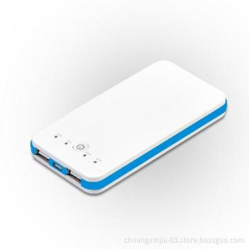 Li-ion battery travel charger with double USB output and high capacity